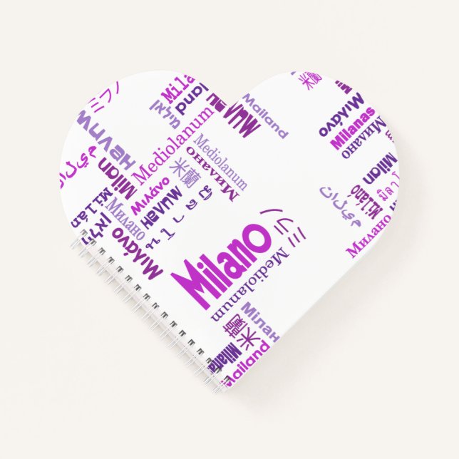 Mailand Notizbuch (Vorderseite)