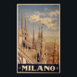 Mailand Poster<br><div class="desc">Milano,  A. Pomi,  Italien.</div>