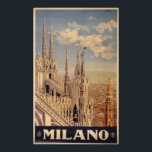 Mailand Poster<br><div class="desc">Milano,  A. Pomi,  Italien.</div>