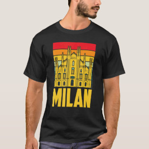 Mailänder Dom Aus Italien Dom De Milan T-Shirt