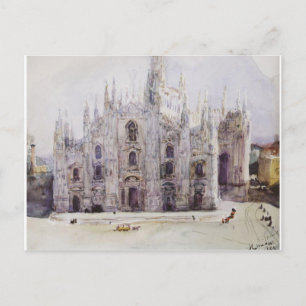 Mailänder Kathedrale von Wassily Surikov Postkarte