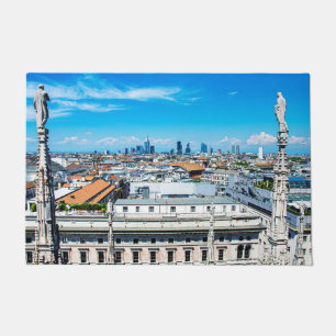 Mailänder Skyline Fußmatte