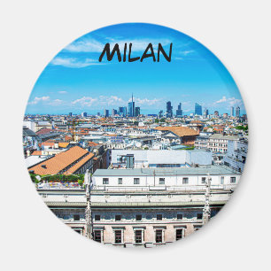 Mailänder Skyline-Magnet Magnet