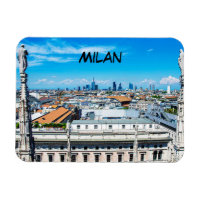 Mailänder Skyline-Magnet