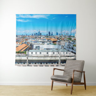 Mailänder Skyline Wandteppich