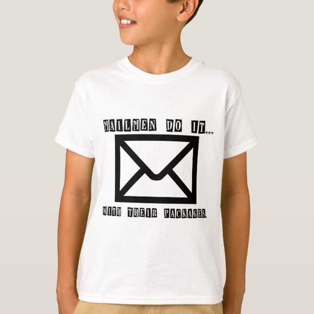 Mailänder tun es... Mit ihren Paketen. T-Shirt (Vorderseite)