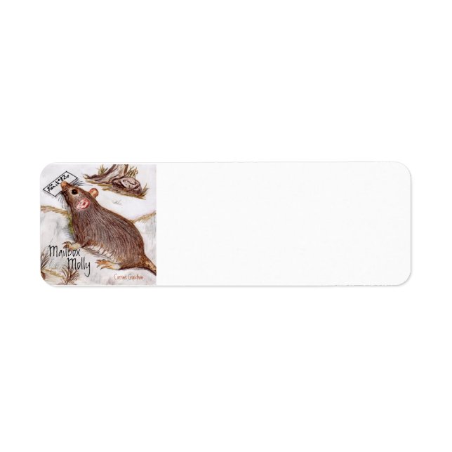 Mailbox-Molly-Label (Vorne)