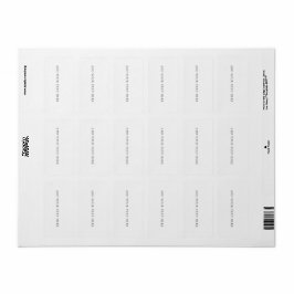 Mailing Label Adressaufkleber