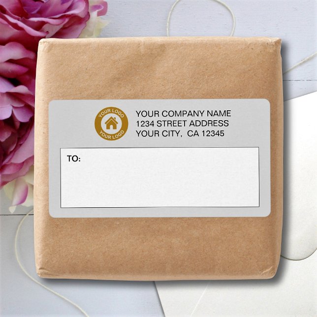 Mailing-Labels für kundenspezifische Firmenlogos (Von Creator hochgeladen)