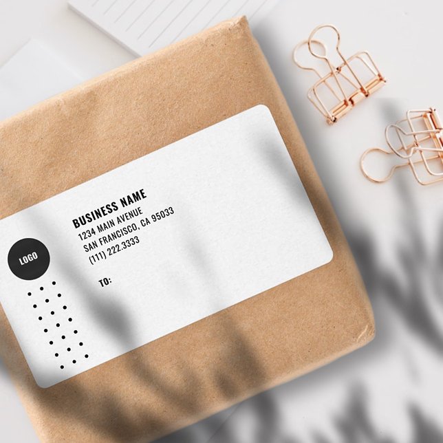 Mailing-Labels für moderne Firmenlogos (Von Creator hochgeladen)