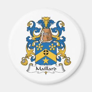 Maillard-Familienwappen Magnet