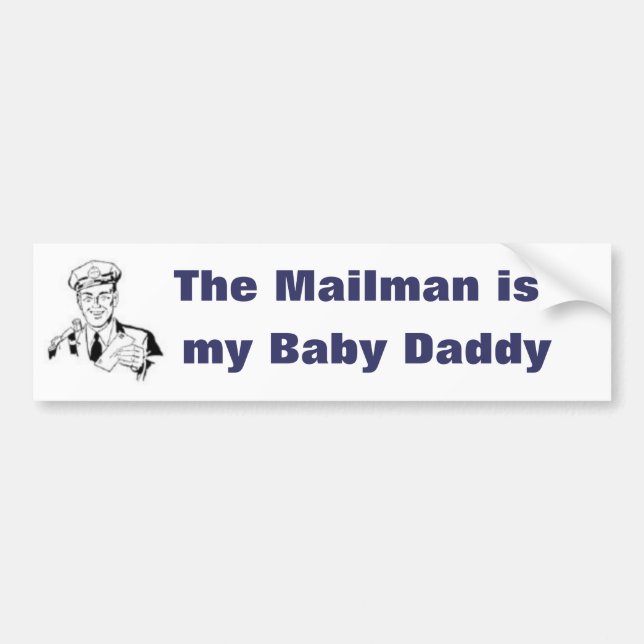mailman1 autoaufkleber (Vorne)