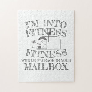 Mailman in die Fitness Ganzes Paket in Ihrem Postf Puzzle