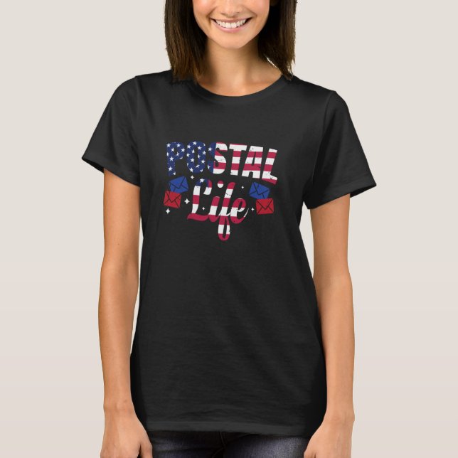 Mailman Postal Worker Office T-Shirt (Vorderseite)