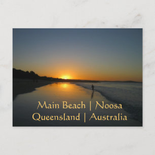 Main Beach, Noosa, Queensland, Australien Postkart Postkarte