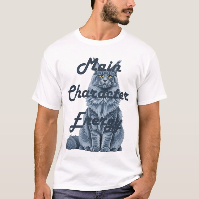 Main Character Energy T-Shirt (Vorderseite)