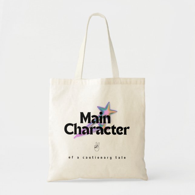 Main Character Tote - Star Tragetasche (Vorne)