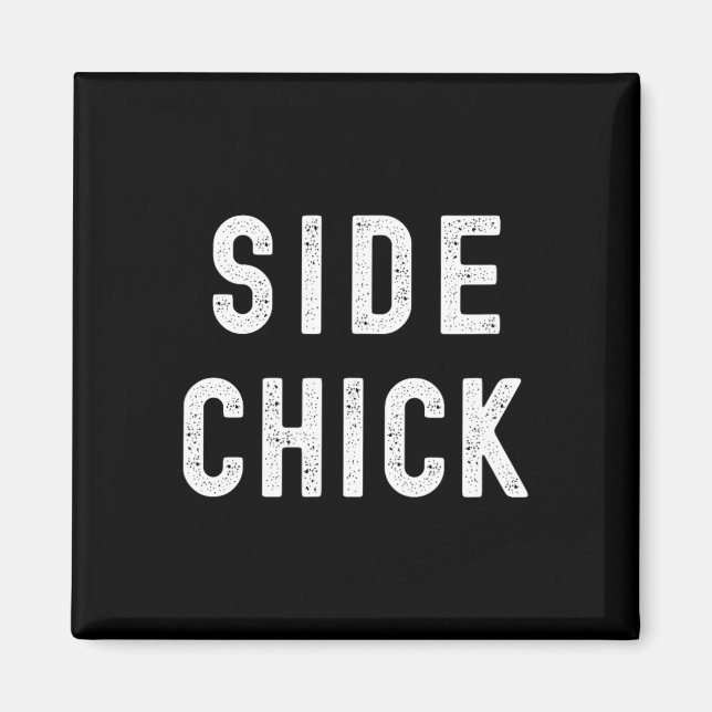 Main Man Side Chick Couples Thanksgiving Christmas Magnet (Vorne)