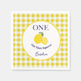 Main Squeeze Paper Napkin Kids Birthday Serviette