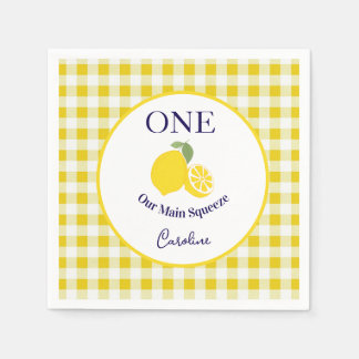 Main Squeeze Paper Napkin Kids Birthday Serviette