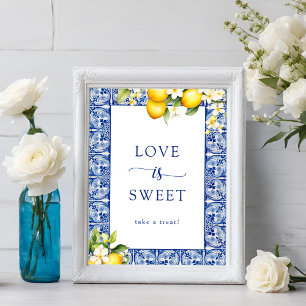 Main Squeeze Zitronen Liebe ist süß Poster