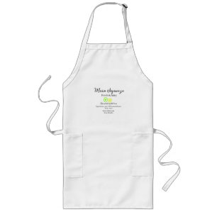 Main Squeeze Zitronensaft hausgemachter Geschäftsn Lange Schürze
