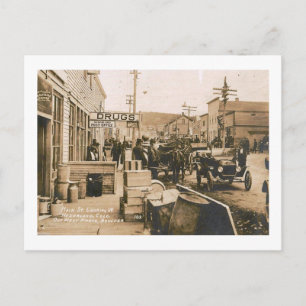 Main St., Nederland, Colorado Vintage Postkarte
