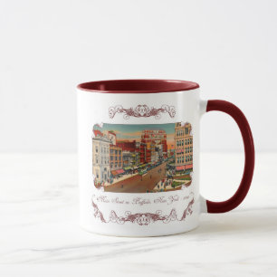 Main Street - Buffalo, NY Vintage Kaffeetasse