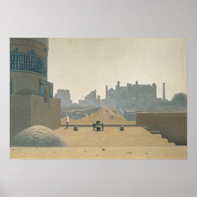Main Street in Samarkand, Early Morning, 1869-70 Poster (Vorne)