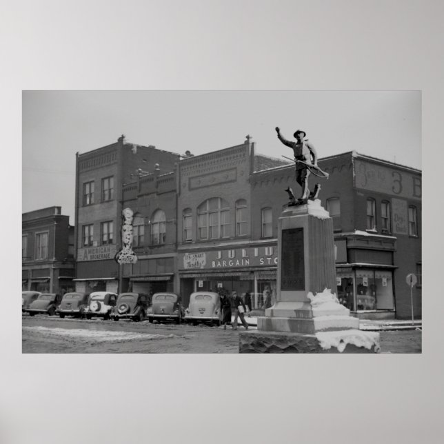Main Street, Januar 1939 Poster (Vorne)