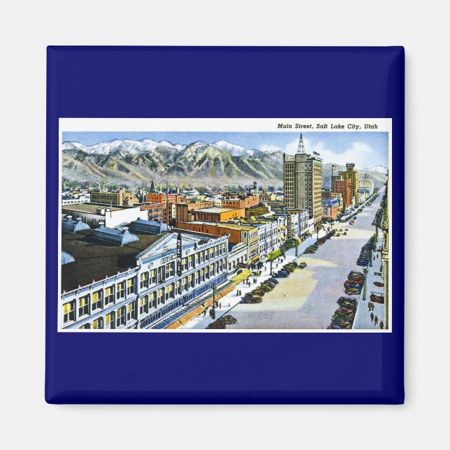 Main Street, Salt Lake City, Utah Magnet (Vorne)