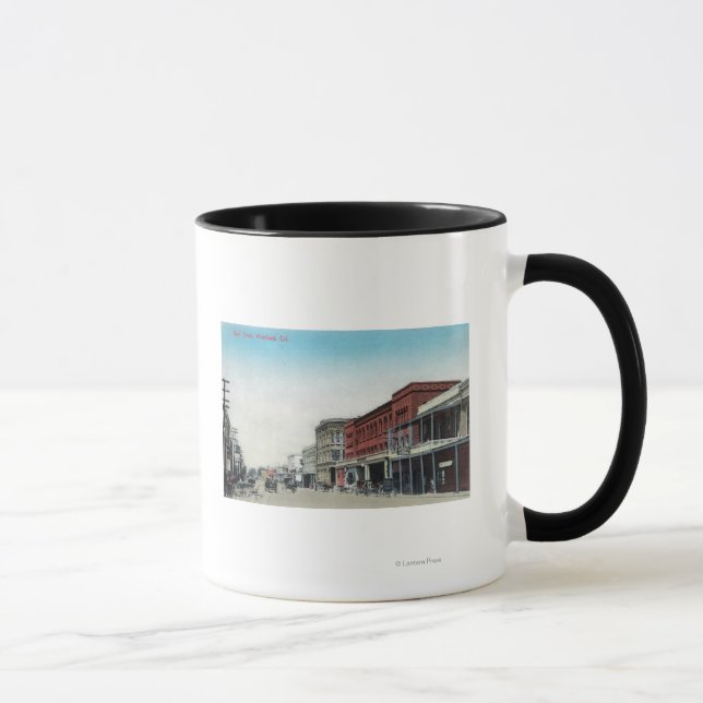 Main Street SceneWoodland, CA Tasse (Rechts)