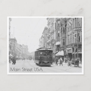 Main Street, Springfield Postkarte