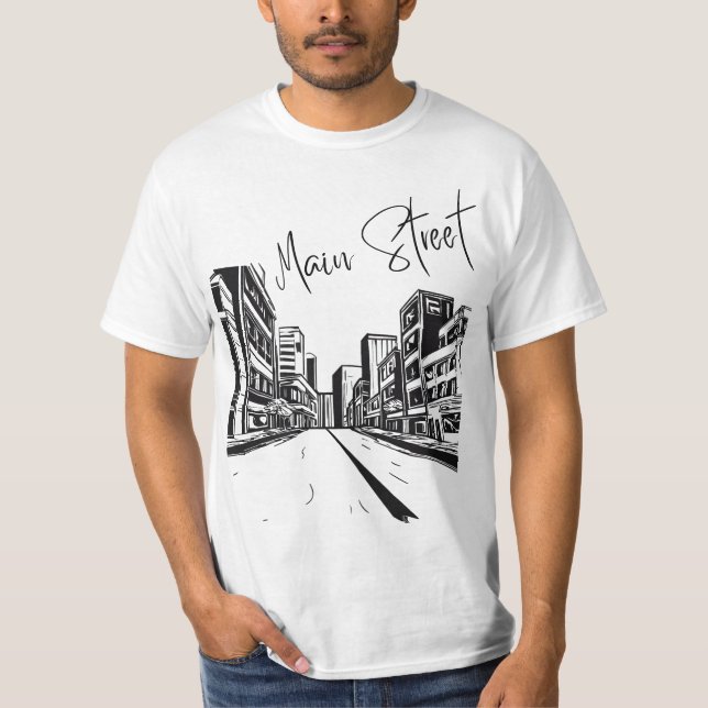 Main street T-Shirt (Vorderseite)