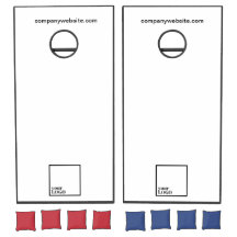 Mainboards mit benutzerdefinierten Cornhole-Bags
