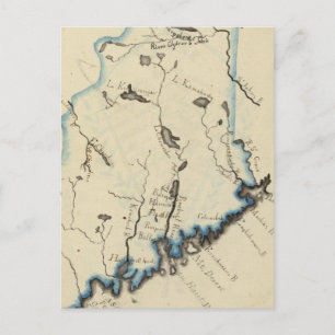 Maine 11 postkarte