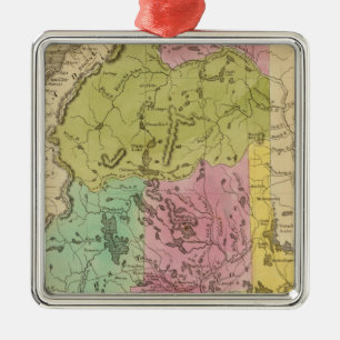 Maine 19 ornament aus metall
