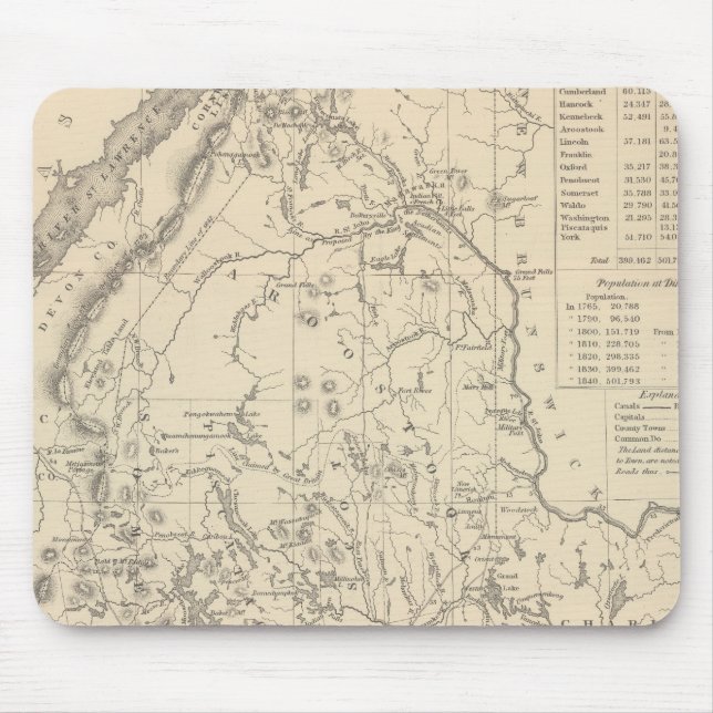 Maine 4 mousepad (Vorne)