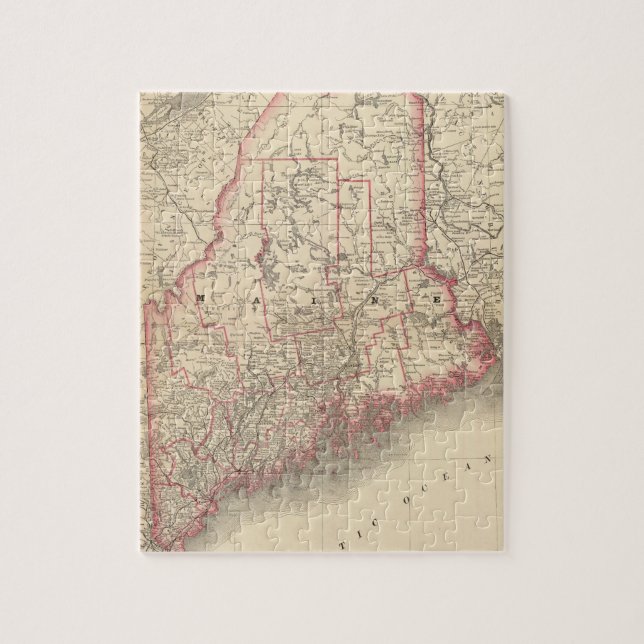 Maine 6 puzzle (Vertikal)