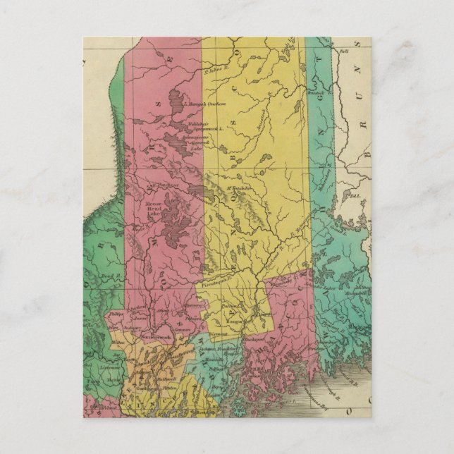 Maine 8 postkarte (Vorderseite)