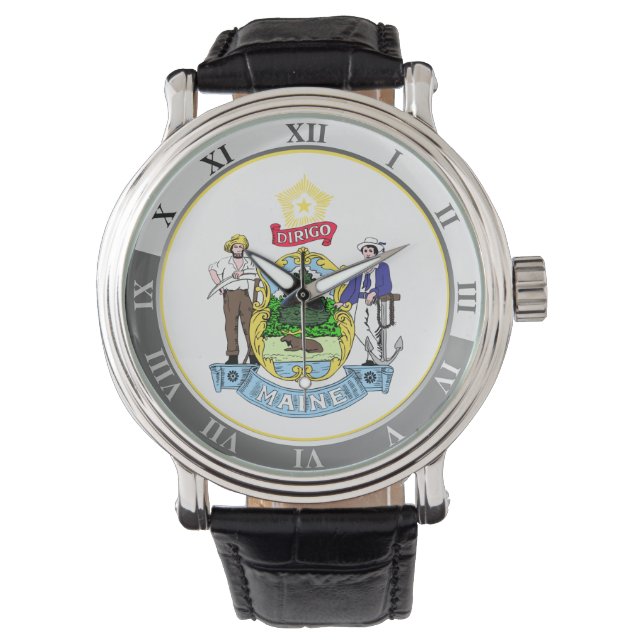 Maine Armbanduhr (Vorderseite)