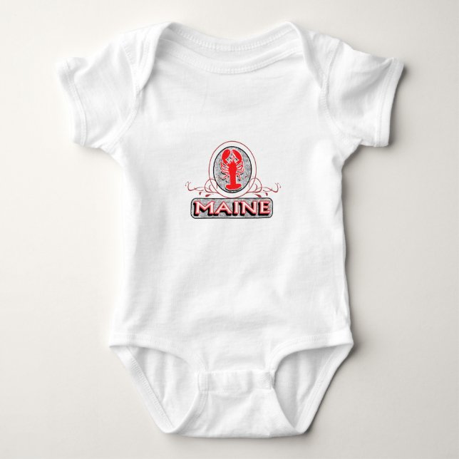 Maine Baby Strampler (Vorderseite)
