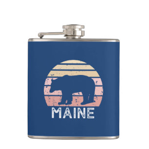 Maine Bear Flachmann