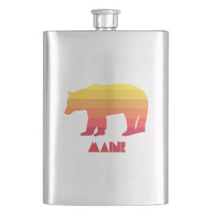 Maine Bear Flachmann