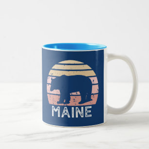 Maine Bear Zweifarbige Tasse