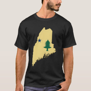 Maine Bicentennial 200. Jahrestag Maine 1901 Fl T-Shirt