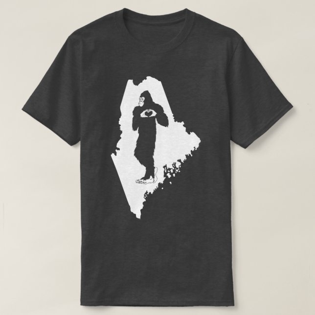 Maine Bigfoot T-Shirt (Design vorne)