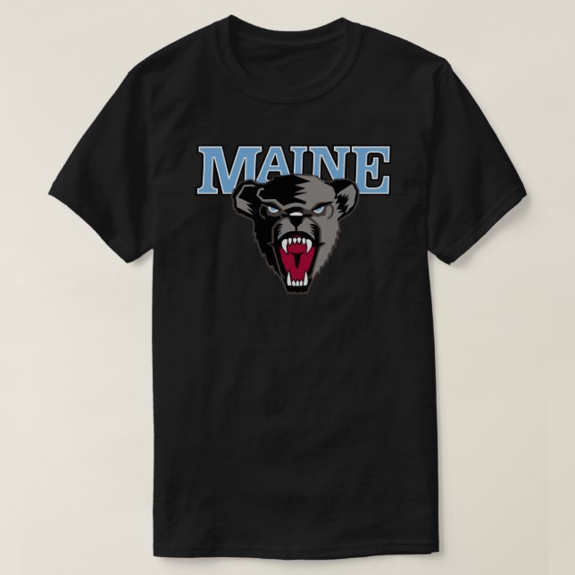 Maine Black Bears Sticker.png T-Shirt (Design vorne)