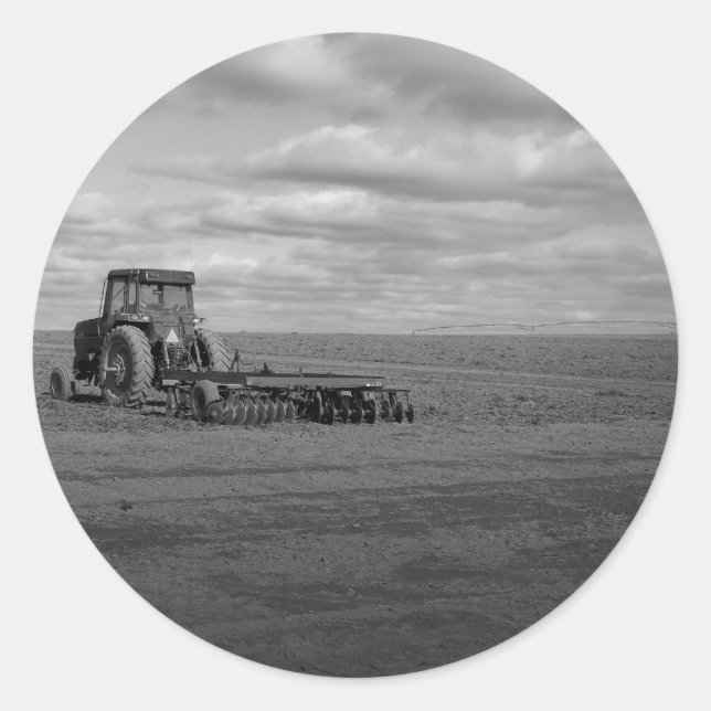 Maine_Black+White_157 Runder Aufkleber (Vorderseite)