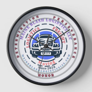 MAINE BLASH LOGISTICS CLOCK UHR